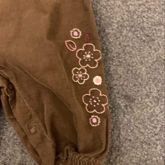 First Moments Layette Baby Girl Overall Set. Infant 3-6 month. - Picture 2 of 8